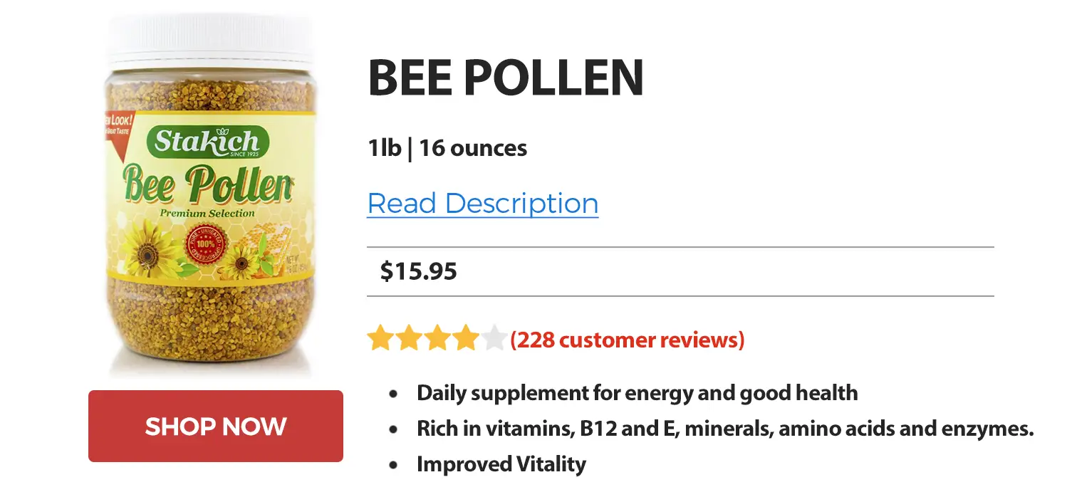 bee pollen buy