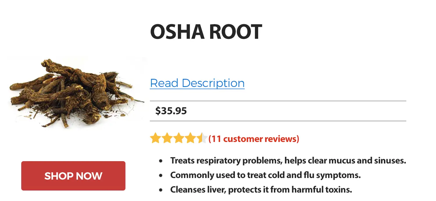 Buy Osha Root