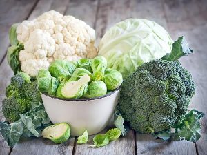 Vegetables with D-glucaric acid